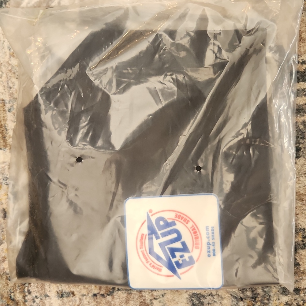 E-Z UP Cover Bag 10' Black New